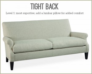 Furniture Comfort: Tight back sofa | The Stated Home