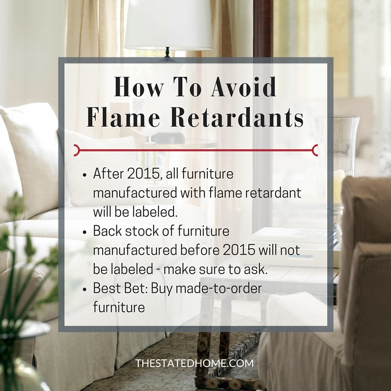 Furniture Without Flame Retardants The Stated Home