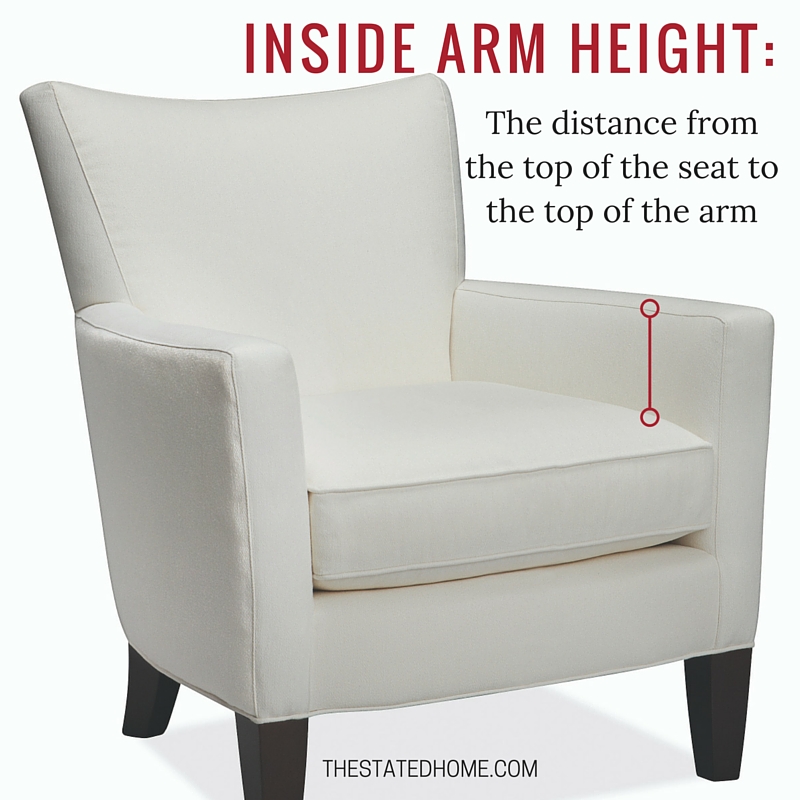 chair arm height