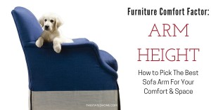 Low Sofa Arms or Tall Sofa Arms? | The Stated Home