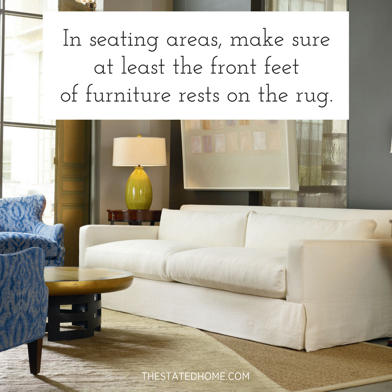 Area Rug Rules | The Stated Home