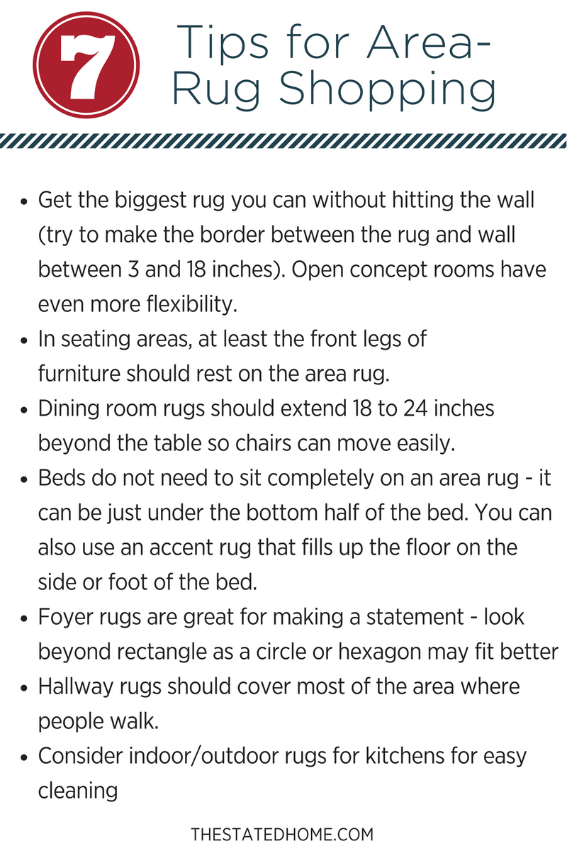 Area Rug Rules | The Stated Home