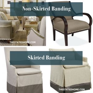 Sofa Details: Banding | The Stated Home