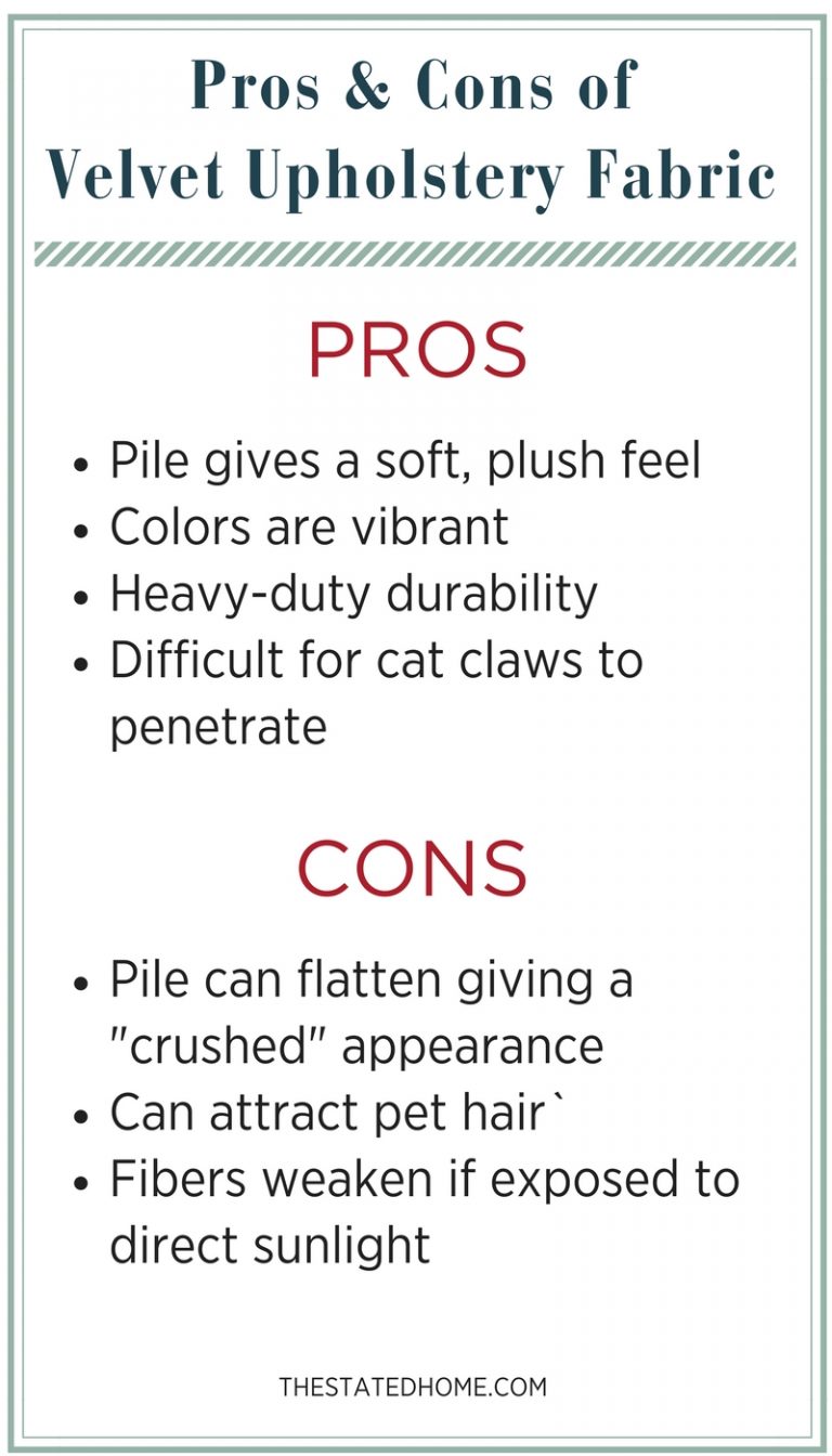 Upholstery Fabric Types Velvet Furniture The Stated Home Blog