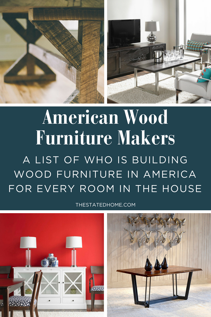 Wood Furniture Manufacturers in America