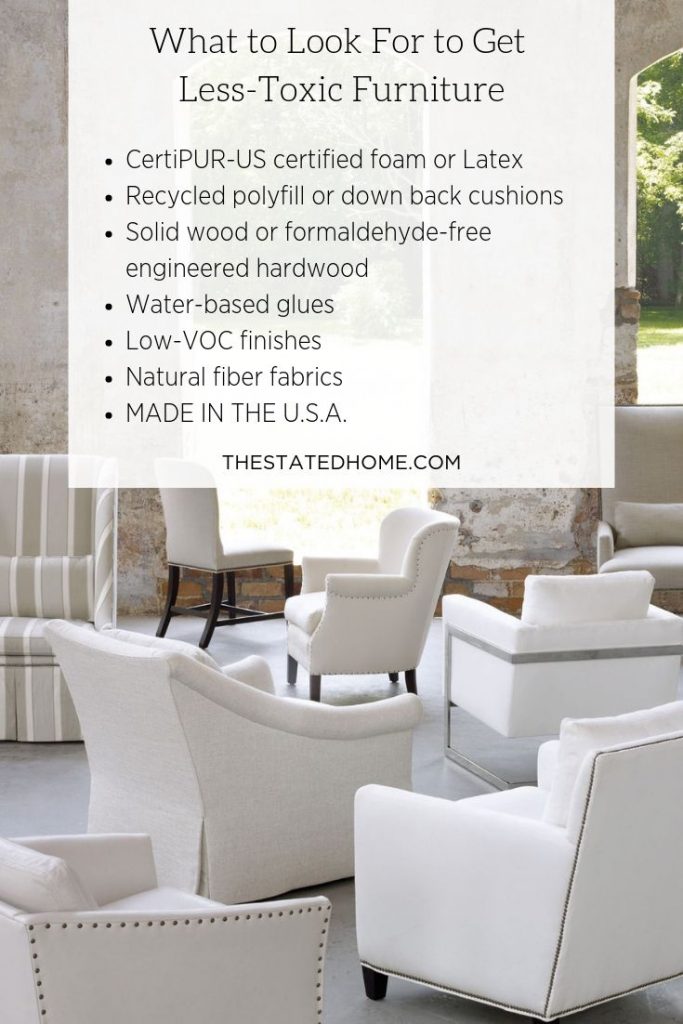 Non-Toxic Furniture | The Stated Home