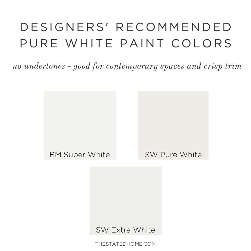 Best White Paint For Walls The Stated Home Blog