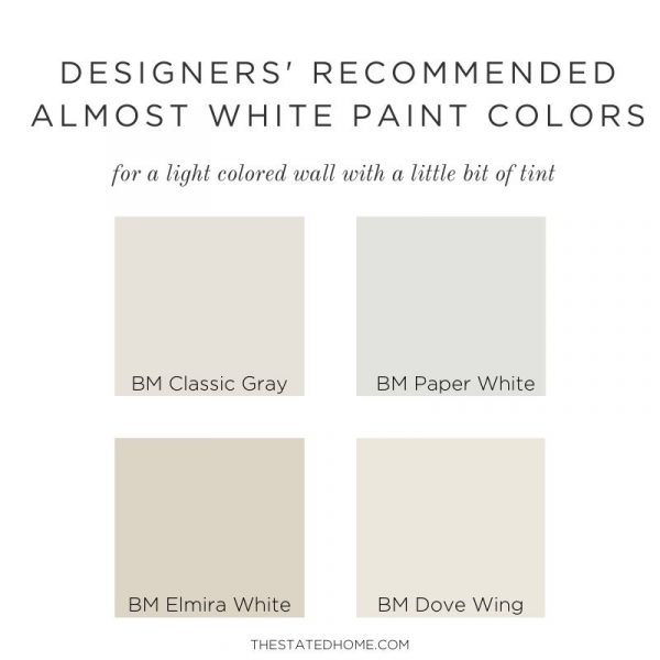 Best White Paint for Walls The Stated Home Blog