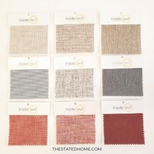 Inside Out Performance Fabric | The Stated Home