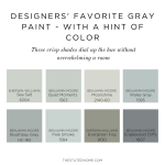 The Best Shades of Gray Paint | The Stated Home Blog
