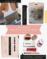 Let’s get ready for summer, y’all! Here are a few of my current favorites for casual comfort, easy dinners, and quick make-up so that I can spend more time doing summery things. And when it’s time to wind down for the day, cozy in and watch Fisk - do your mood a favor! 
.
.
.
@canvelle | @simplycurated | @jonesroadbeauty | @netflix | @babobotanicals | @nytcooking | @iliabeauty | @mgemi